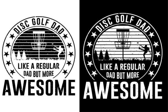 Disc Golf T-shirt Designs Vector Review