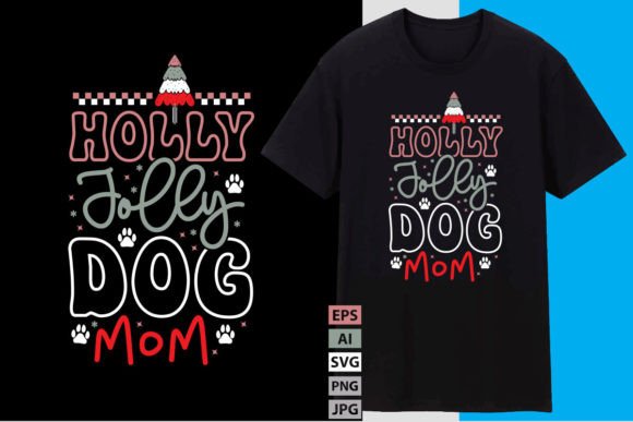 Holly Jolly Dog Mom Embroidery Review
