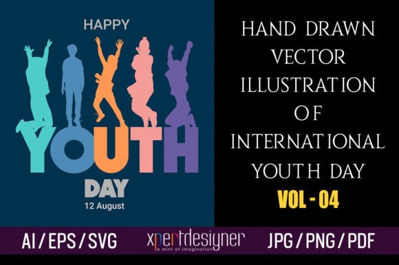 International Youth Day Vector Design-04 Review