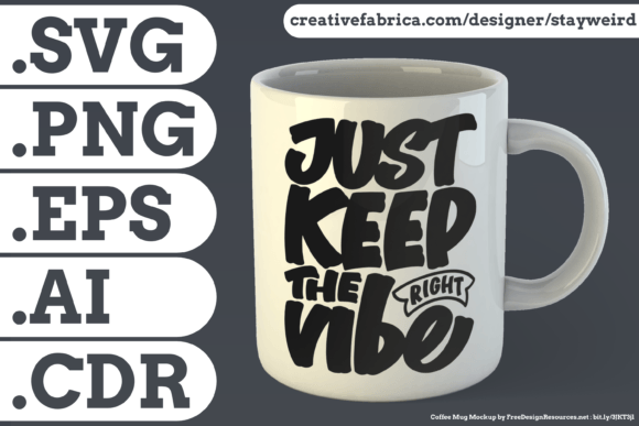 Just Keep the Right Vibe Quote: A Designer’s Review