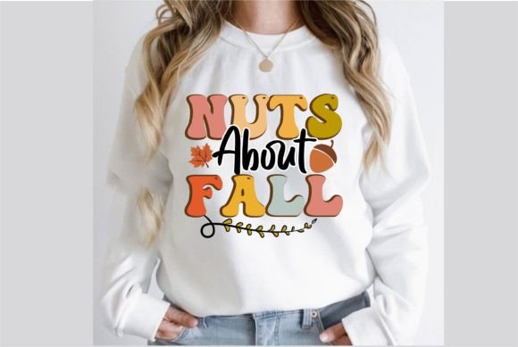 Nuts About Fall Retro T-Shirt Design Review
