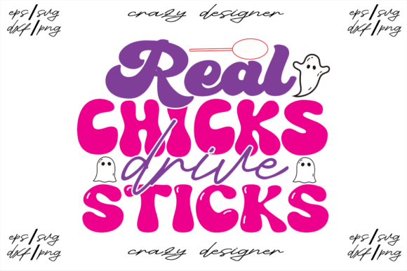 Real Chicks Drive Sticks Embroidery Review