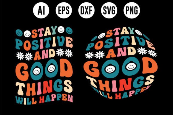 Retro, Wavy, Groovy, Typography T-Shirt Review