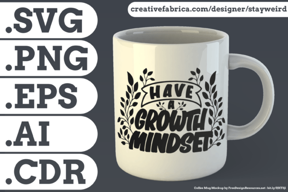 Review: Have a Growth Mindset Quote Embroidery Design